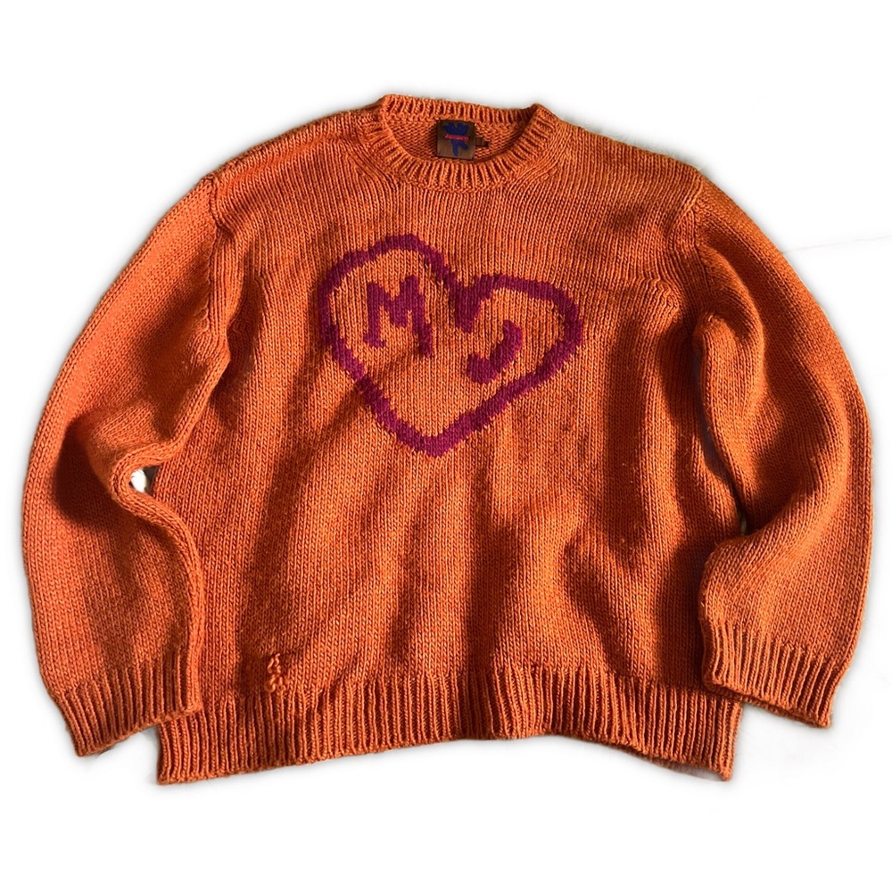 Orange MJ Sweater Heaven By Marc Jacobs